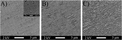 Formation of low- and high-spatial frequency laser-induced periodic surface structures (LIPSSs) in ALD-deposited MoS2